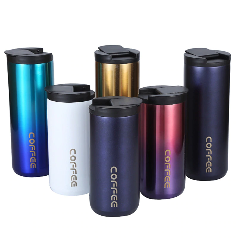 350/500ml Double Wall 304 Stainless Steel Hot Water Vacuum Flasks Thermos  Cup Coffee Tea Milk Travel Mug Thermo Bottle Thermocup
